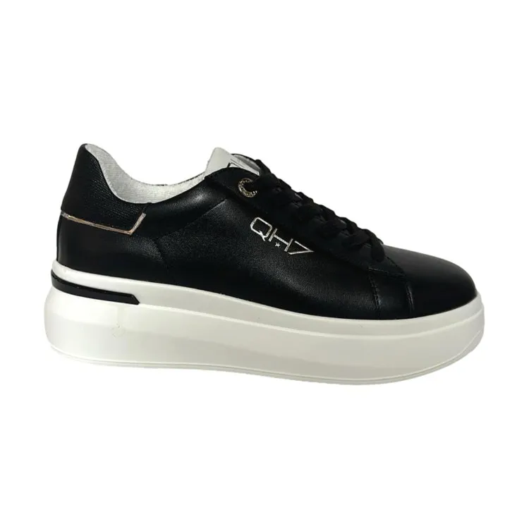 QH7 Queen Helena QH7011 Sneaker Donna Stringate Nero