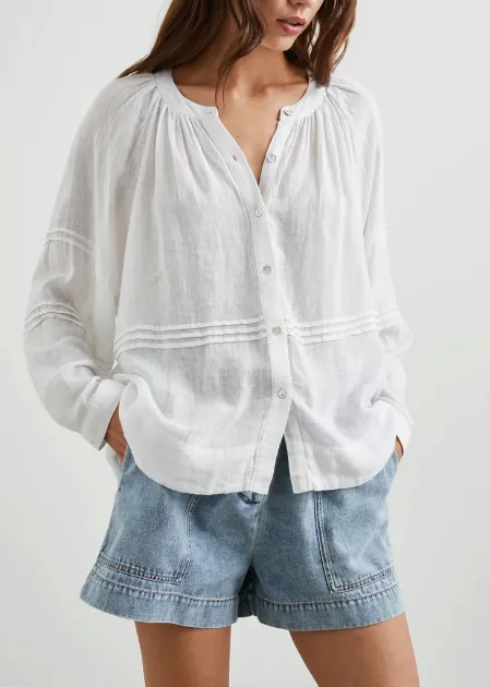 RAILS FRANCES BUTTON DOWN BLOUSE