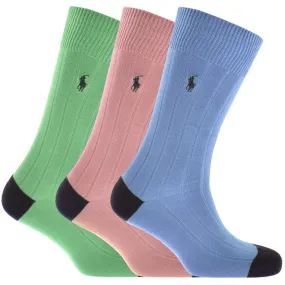 Ralph Lauren 3 Pack Socks