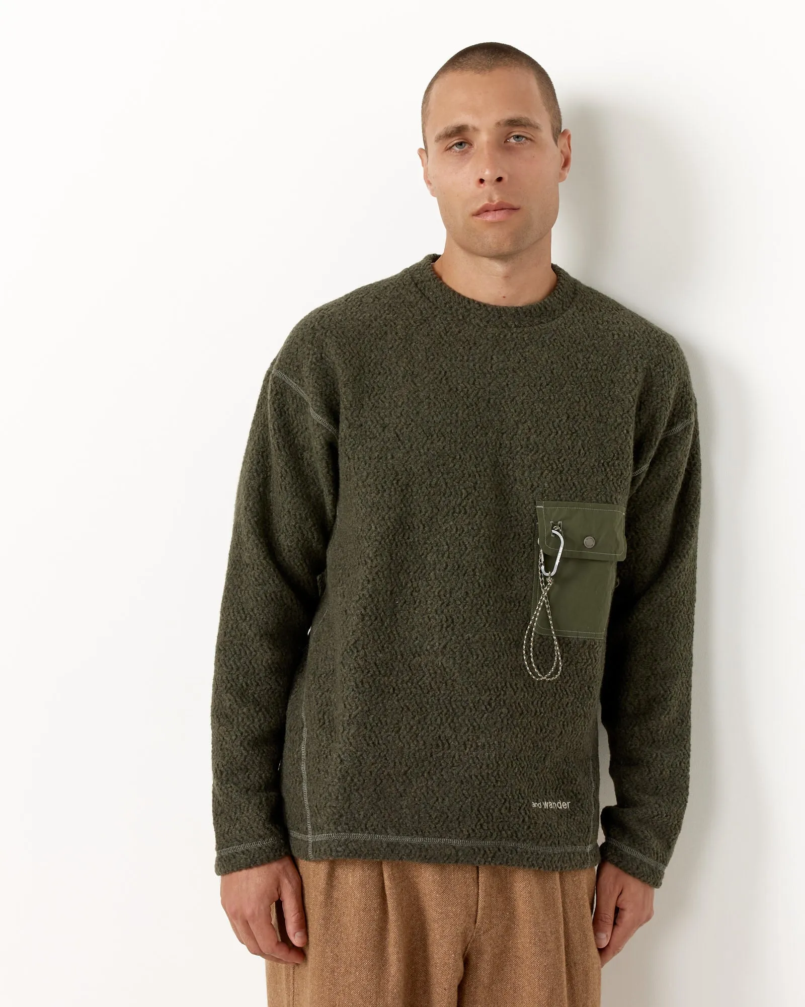 Re Wool JQ Crew Neck