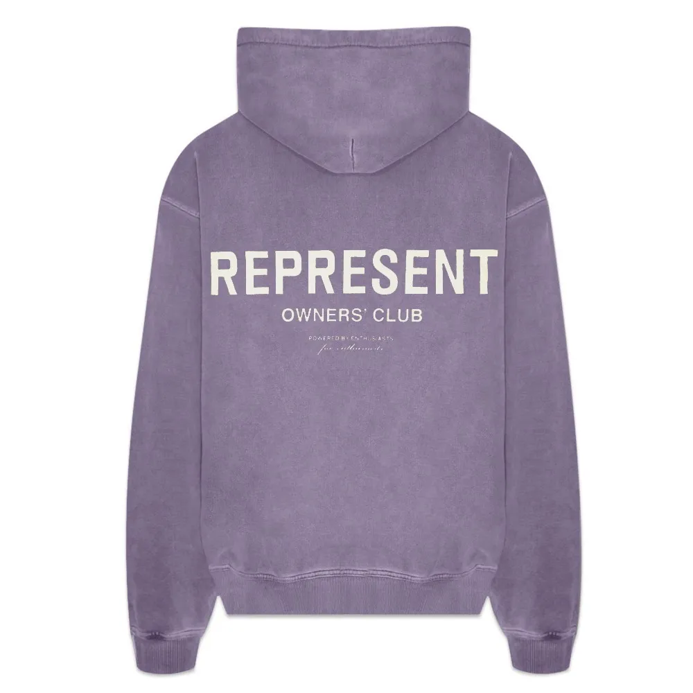 REPRESENT  |Unisex Street Style Long Sleeves Plain Cotton Logo