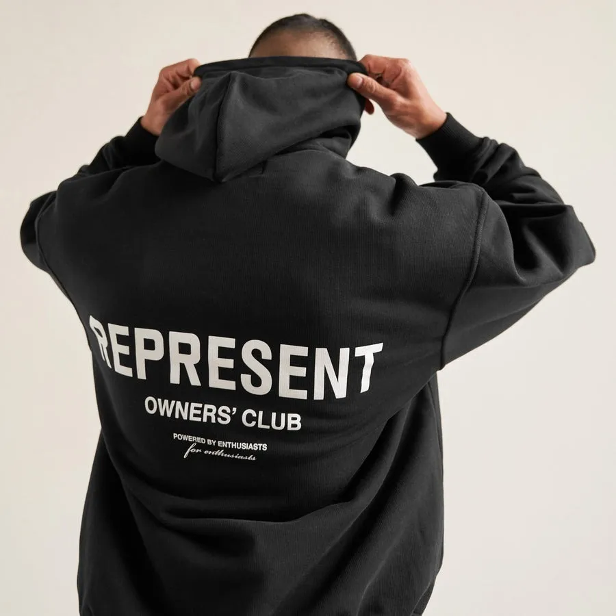 REPRESENT  |Unisex Street Style Long Sleeves Plain Cotton Logo