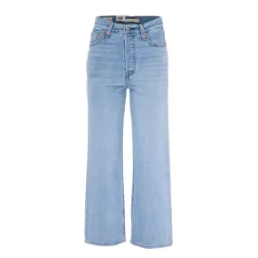 RIBCAGE STRAIGHT ANKLE JEANS Woman Middle road