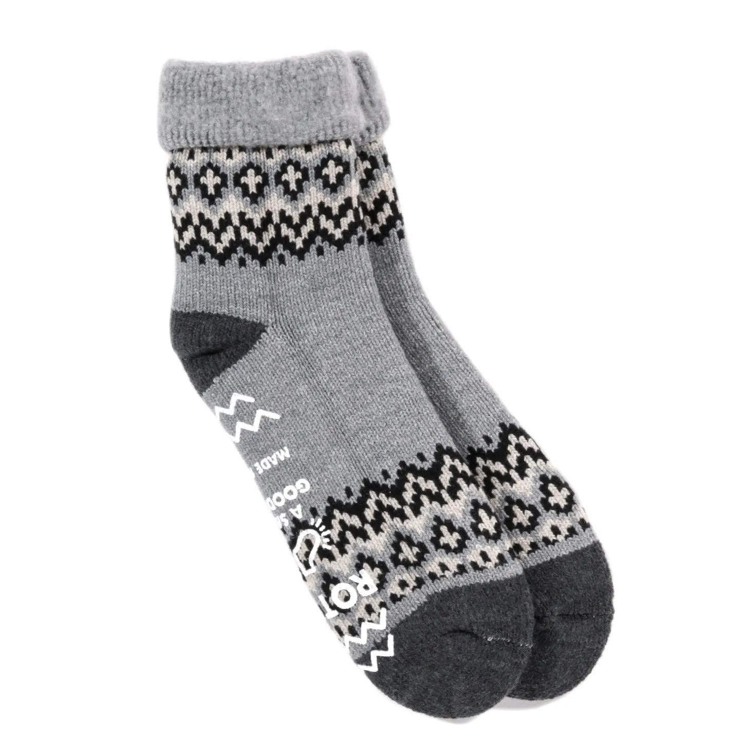 ROTOTO COMFY ROOM SOCKS NORDIC GRAY