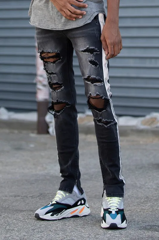 Safety Taped Jeans