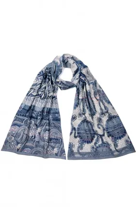  Scarf Herione Denim    