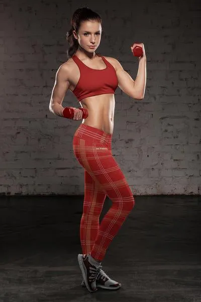 SF FB Plaid Leggings