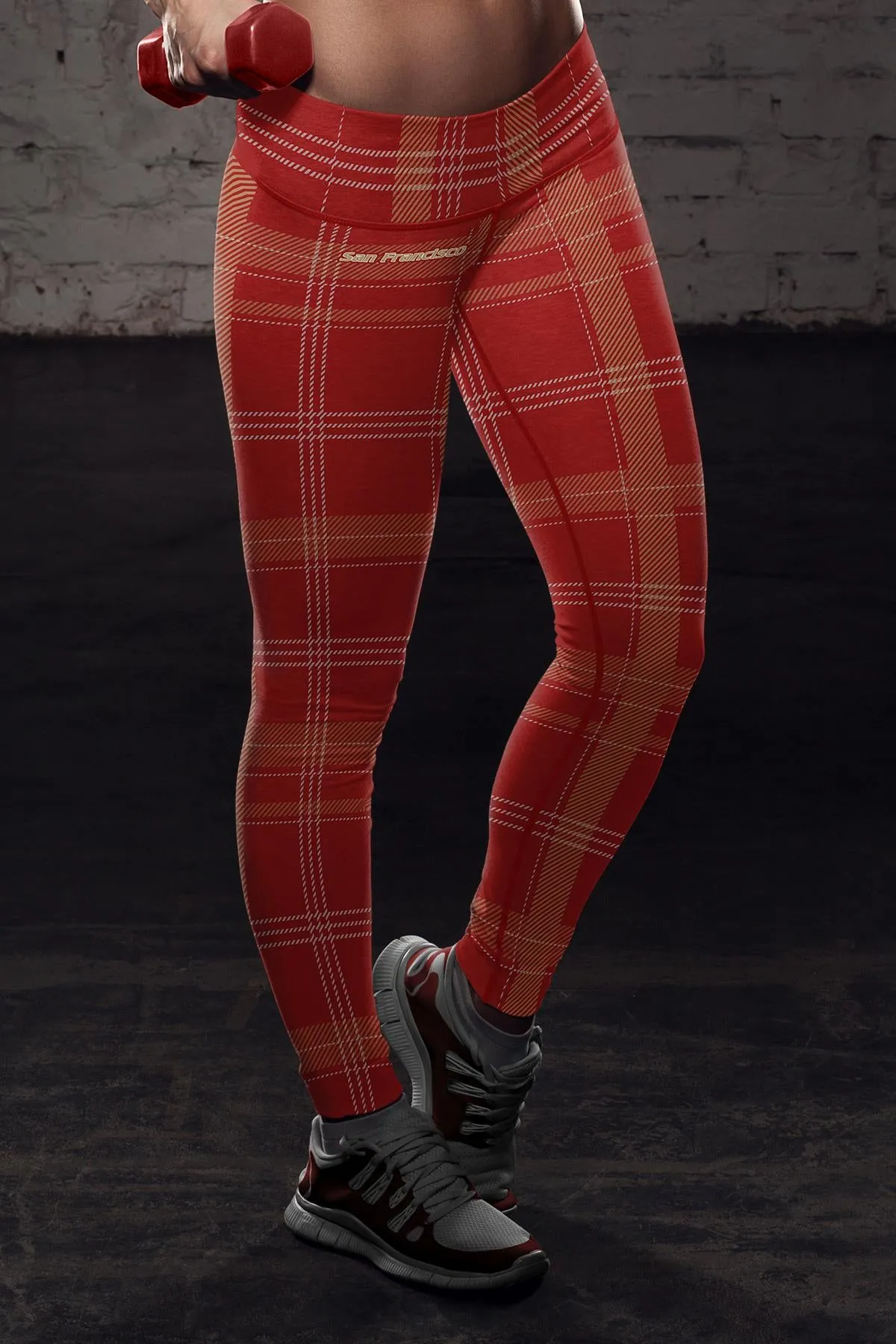 SF FB Plaid Leggings