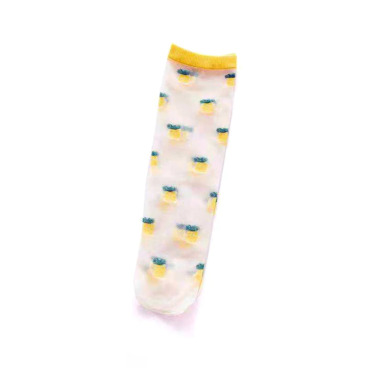 Sheer Fruit Socks by xs unified