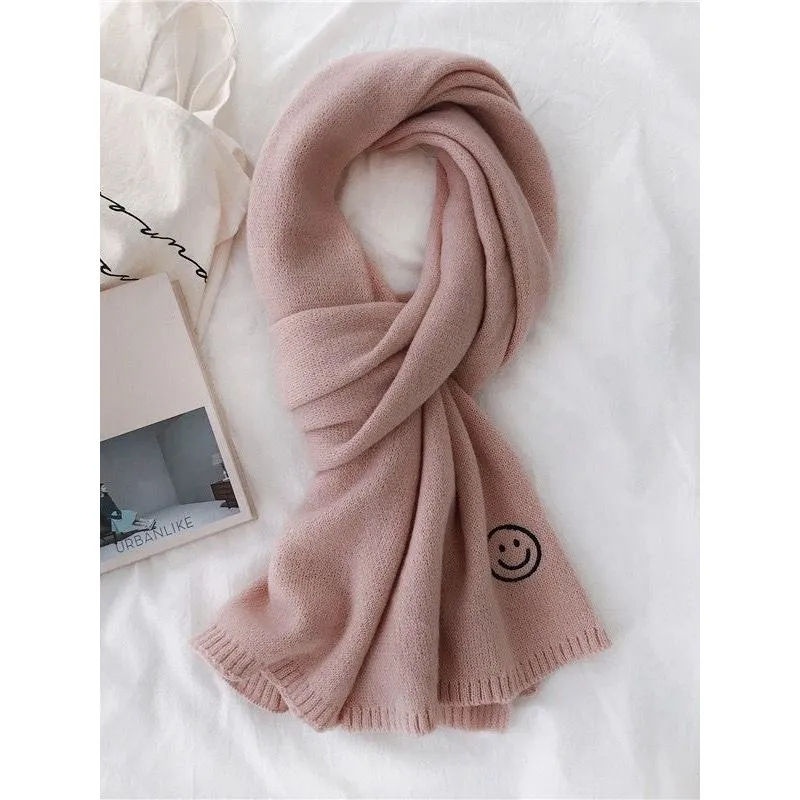 Smiley Face Scarf