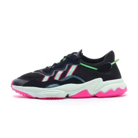 SNEAKER OZWEEGO Donna Black Shock lime Shock pink