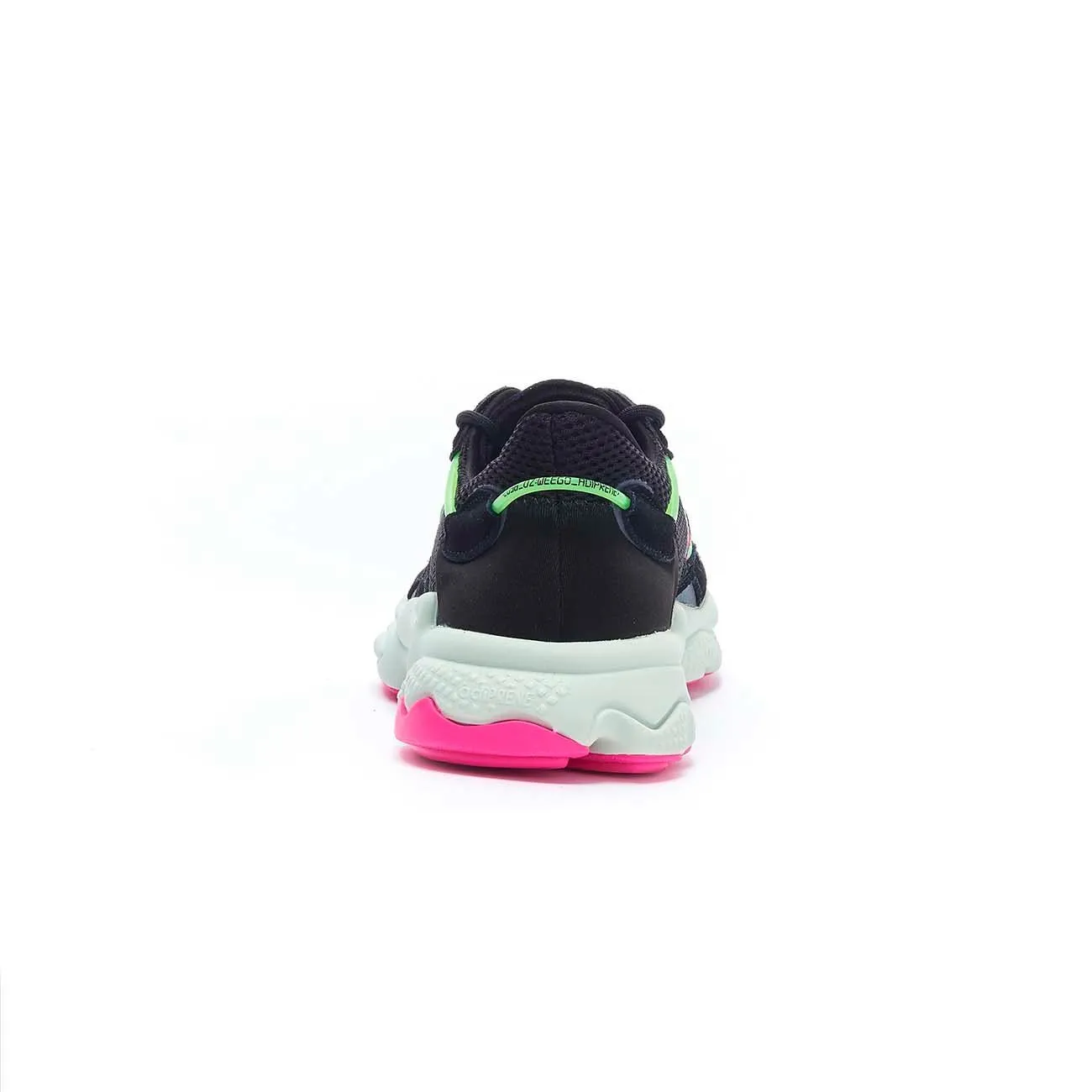 SNEAKER OZWEEGO Donna Black Shock lime Shock pink