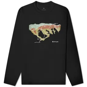 Snow Peak Long Sleeve Tanigawa T-ShirtBlack