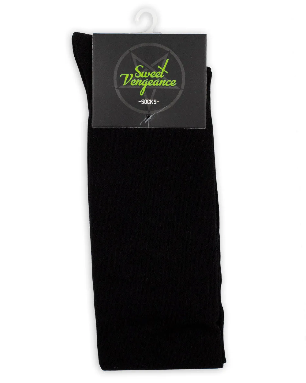 Socks - Black Over The Knee Sv