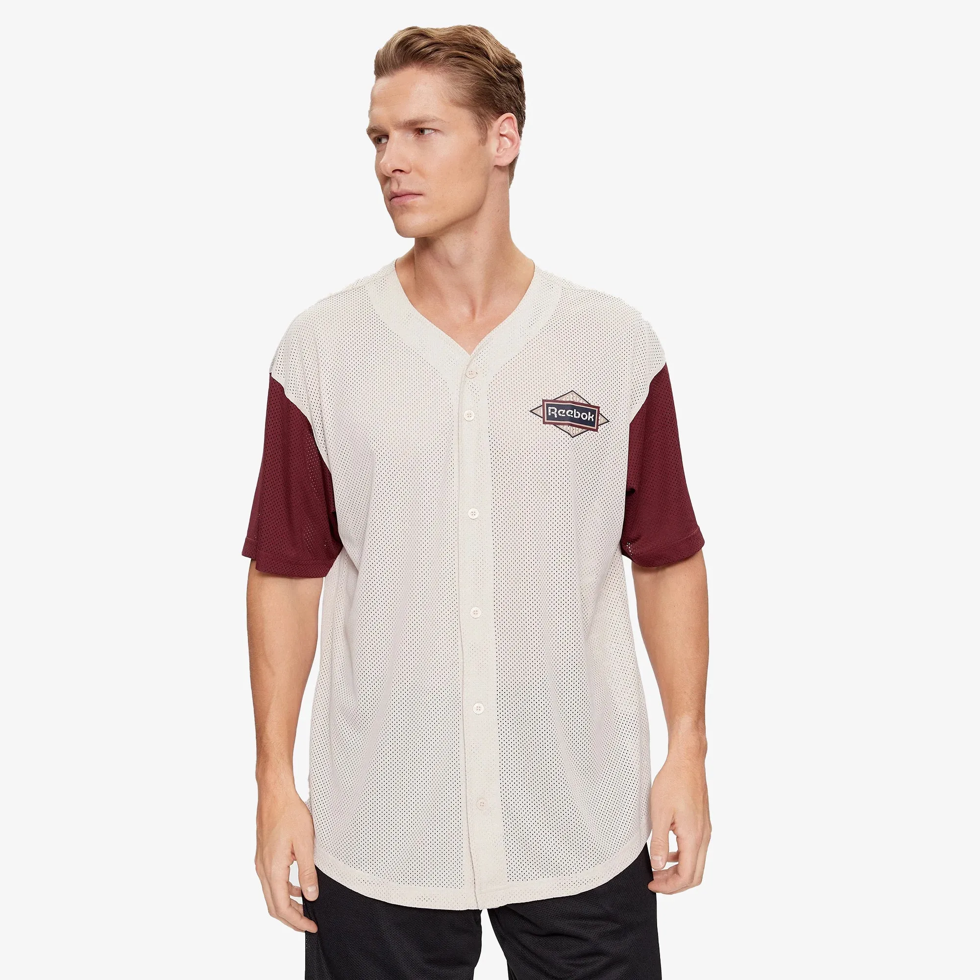 SPORTING GOODS BASEBALL JERSEY 'STUCCO'