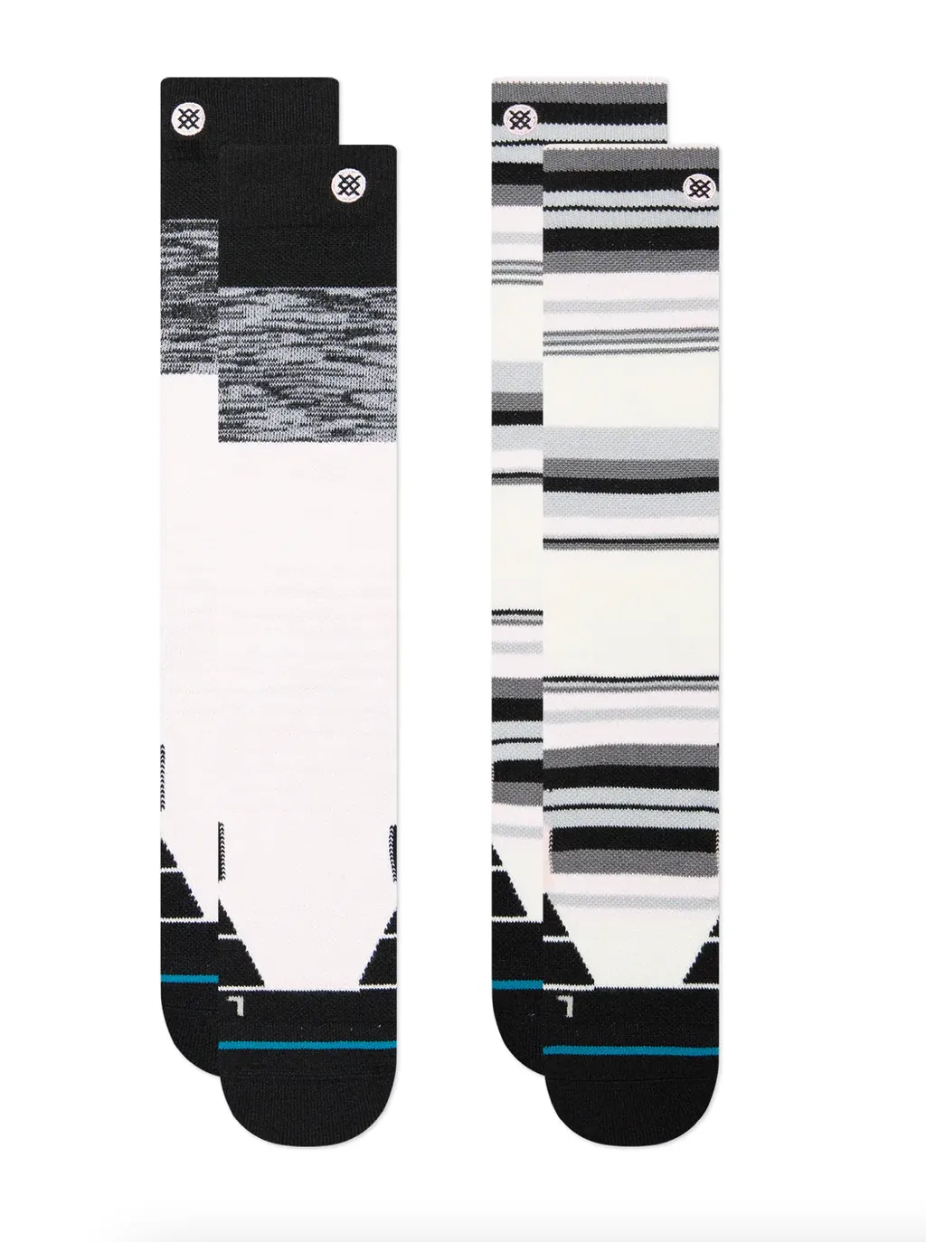 Stance Snow OTC Blocked Socks 2 Pack