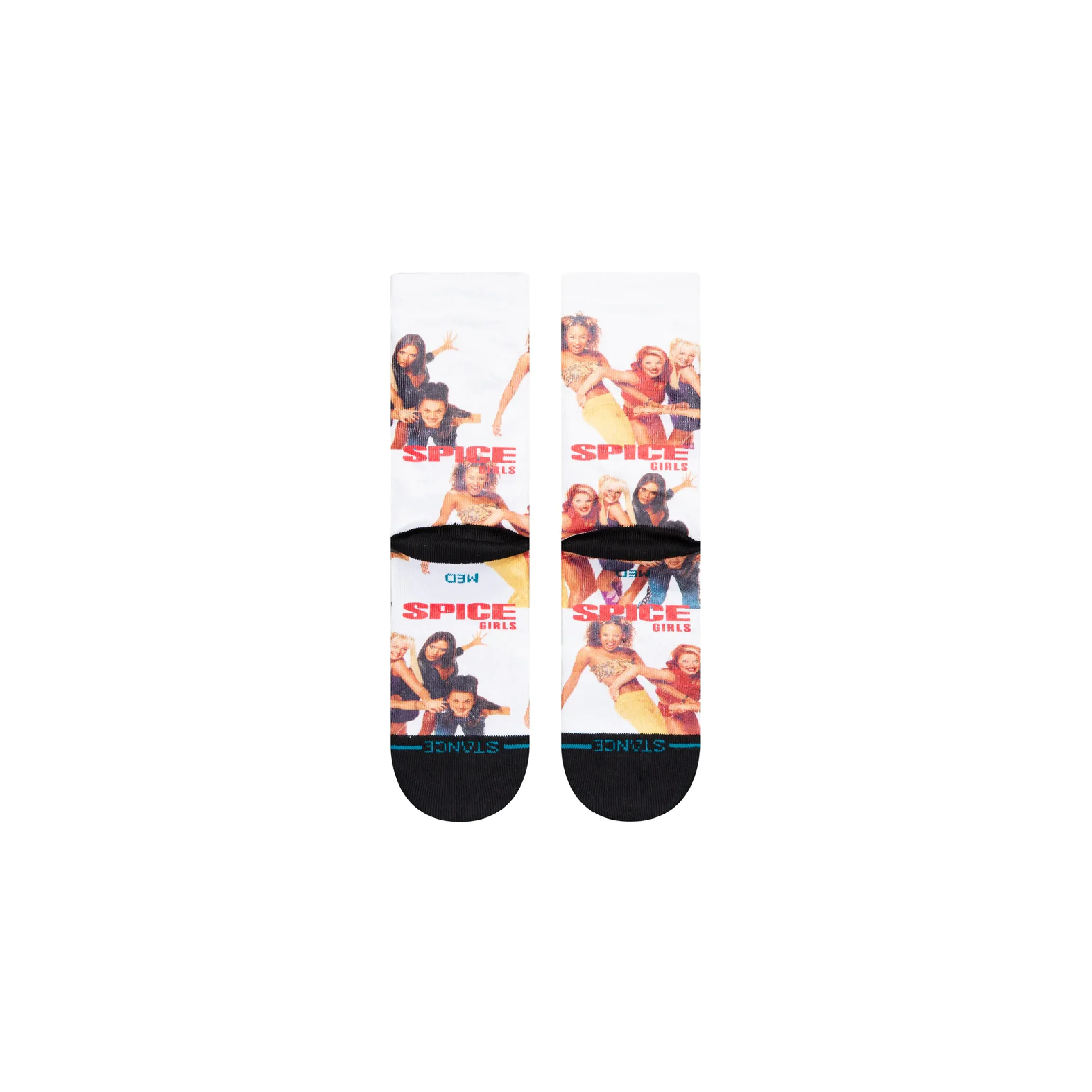 Stance Socks Friendship Never Ends White