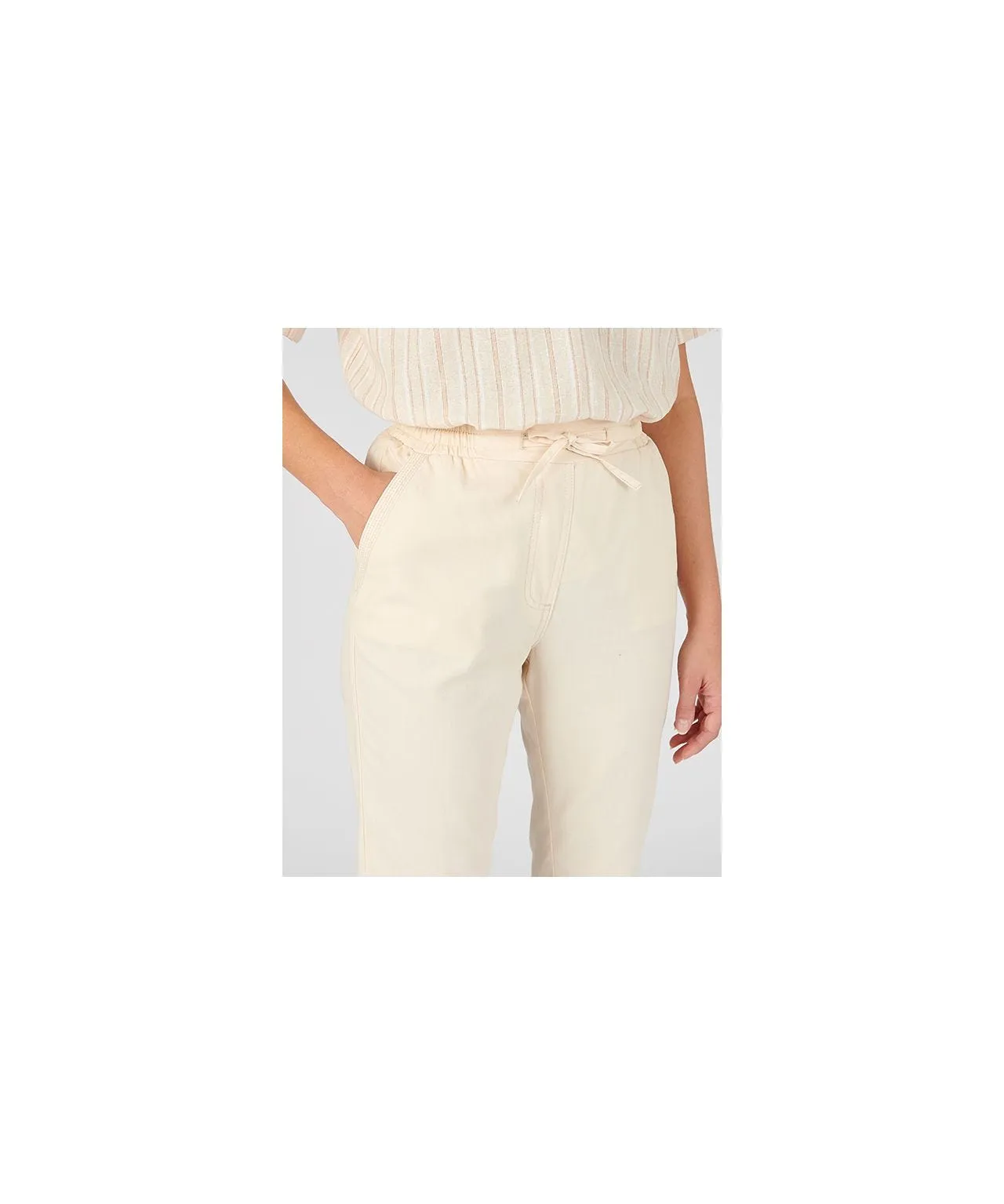 Stretch Waist Pull-on Trousers