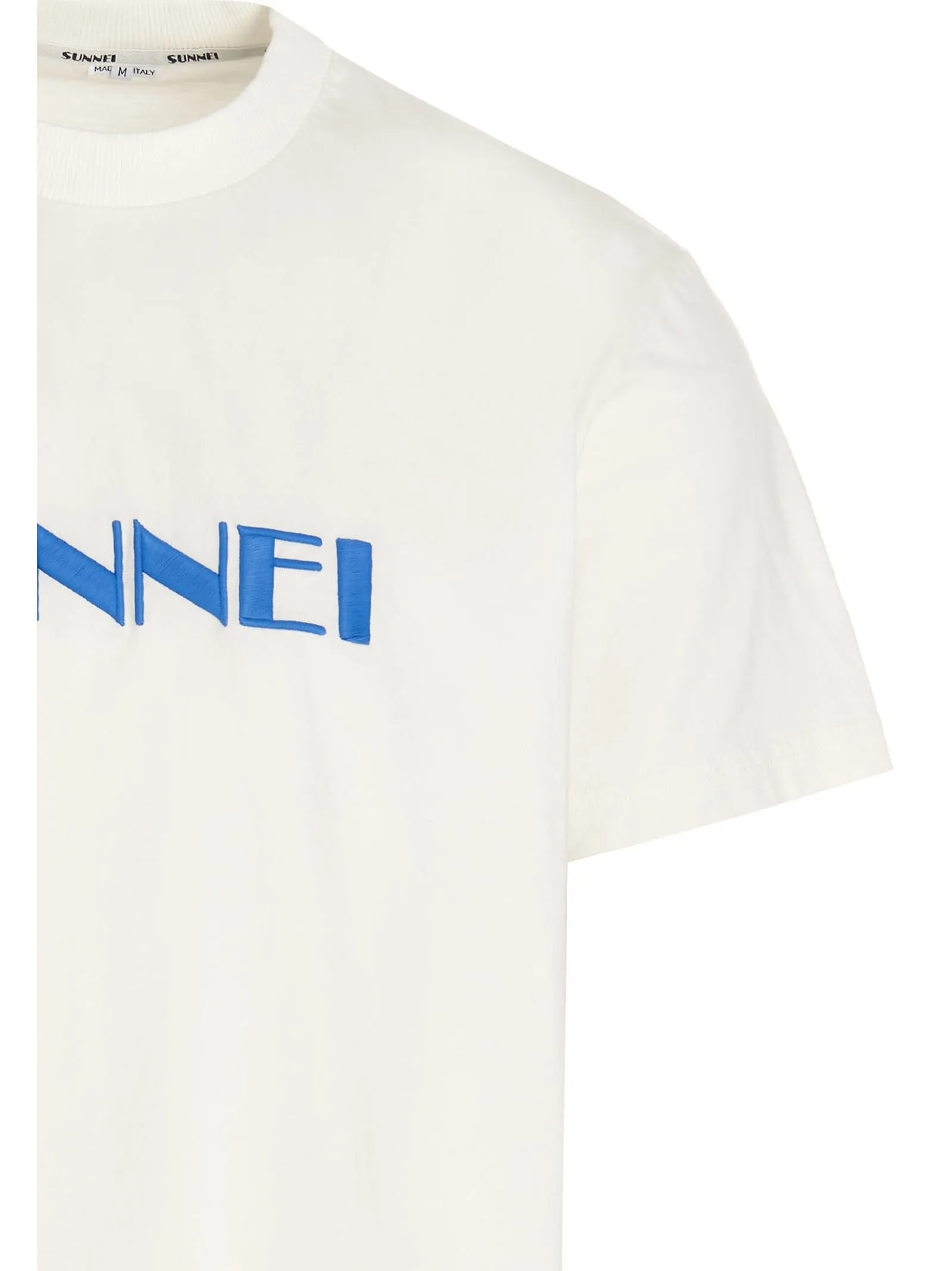 Sunnei Logo Printed Crewneck T-Shirt