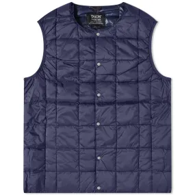 Taion Crew Neck Down VestNavy