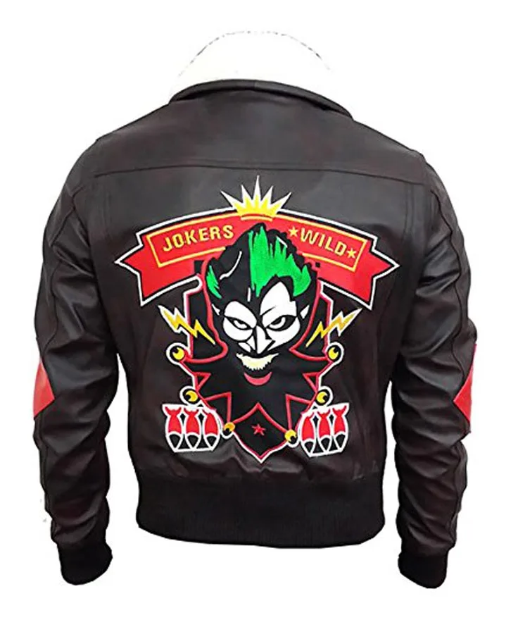 The Harley Quinn Bombshell Leather Jacket |William Jacket