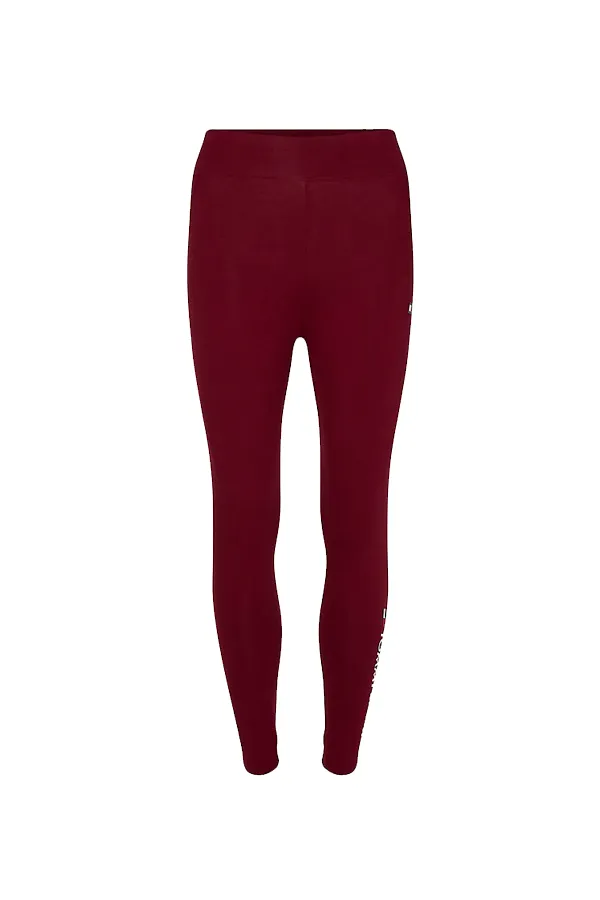 Tommy Hilfiger Women 7/8 Sport Tights Bordeaux