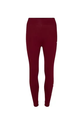 Tommy Hilfiger Women 7/8 Sport Tights Bordeaux