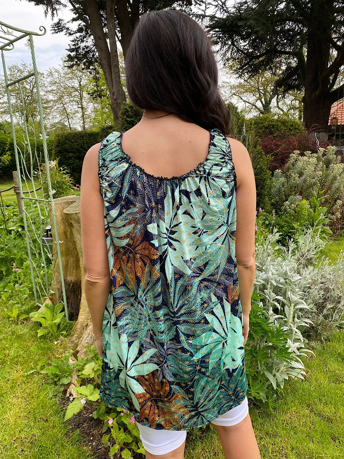 Tropical Vest Top Alexandra