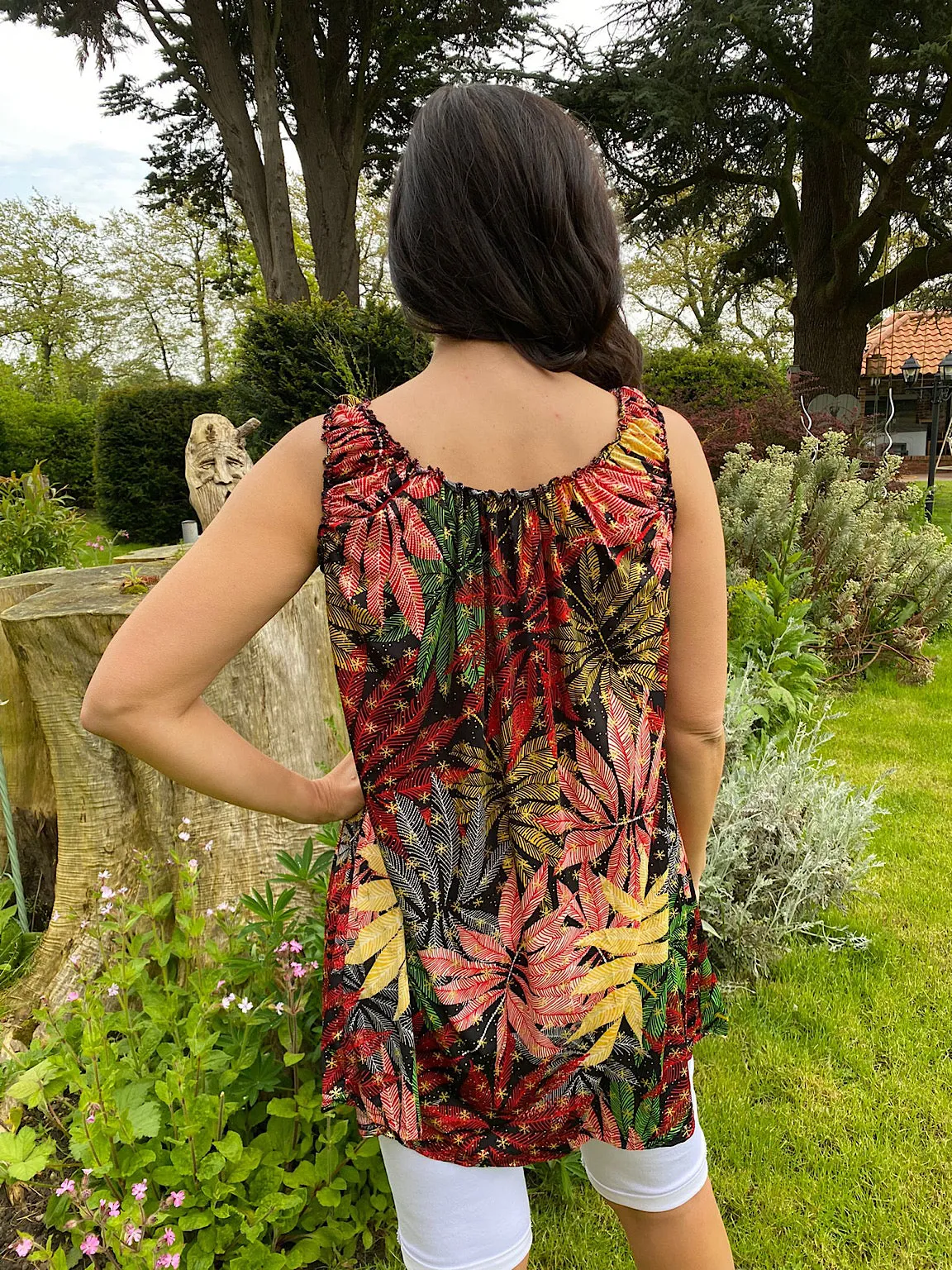 Tropical Vest Top Alexandra