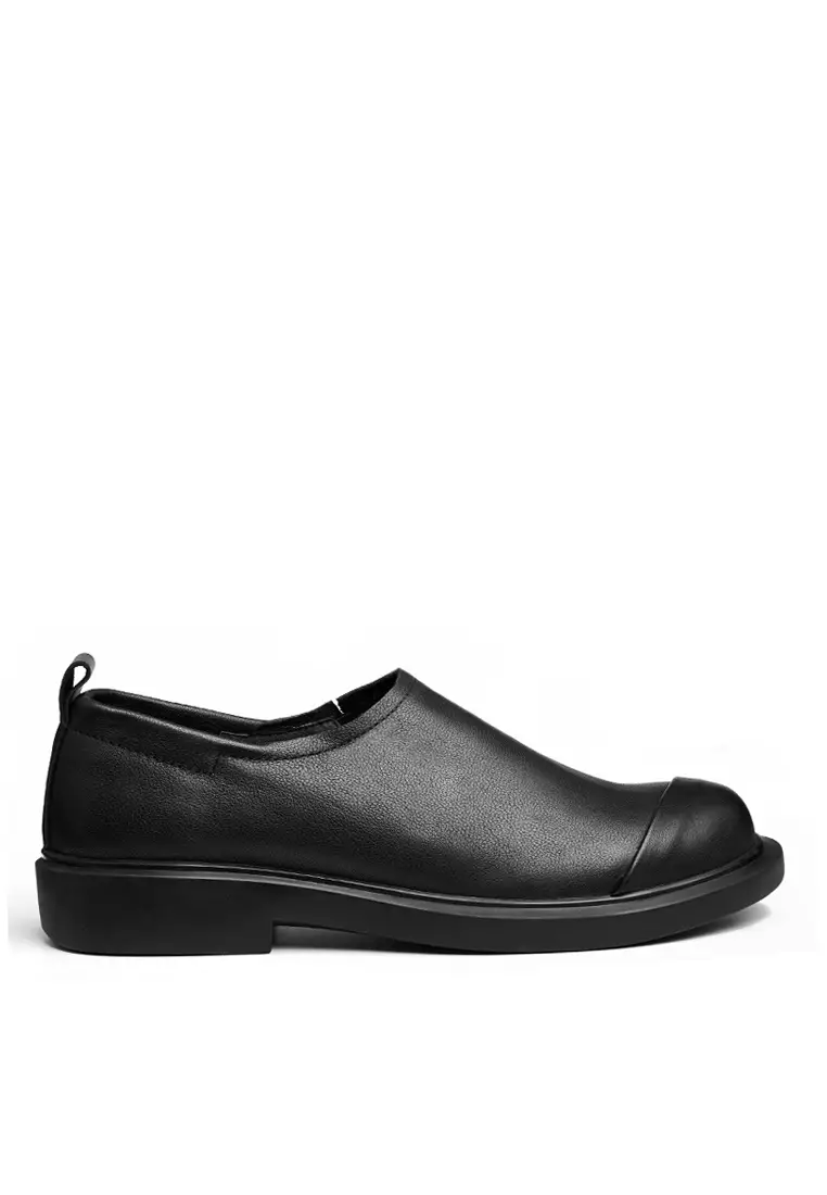 Twenty Eight Shoes VANSA Top Layer Cowhide Buckle Slip-on Loafer  VSM-C2913