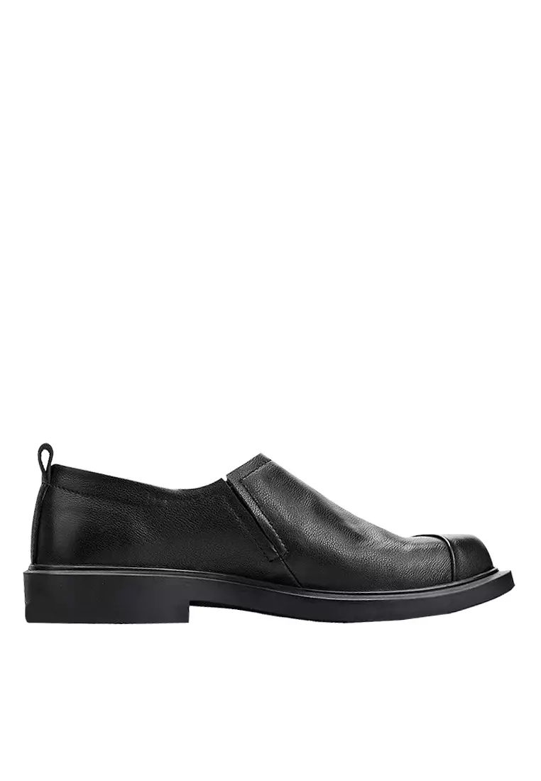 Twenty Eight Shoes VANSA Top Layer Cowhide Buckle Slip-on Loafer  VSM-C2913