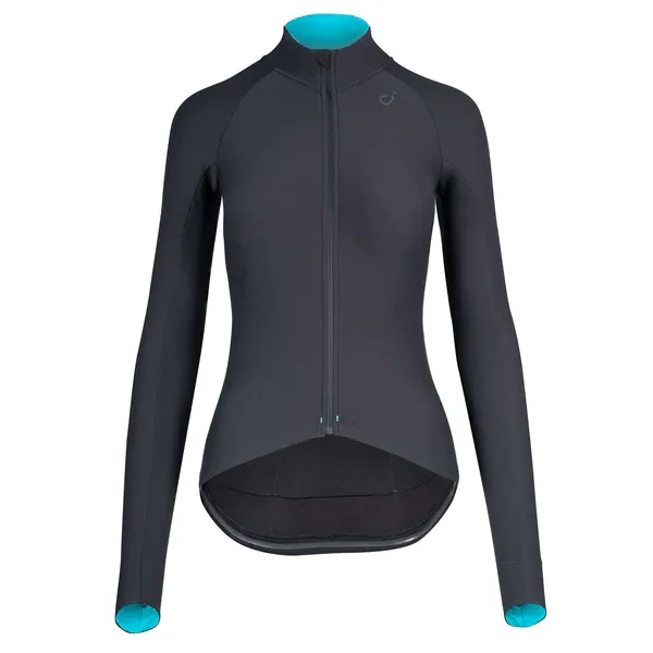 VELOCIO WOMENS SIGNATURE LONG SLEEVE JERSEY ANTHRACITE