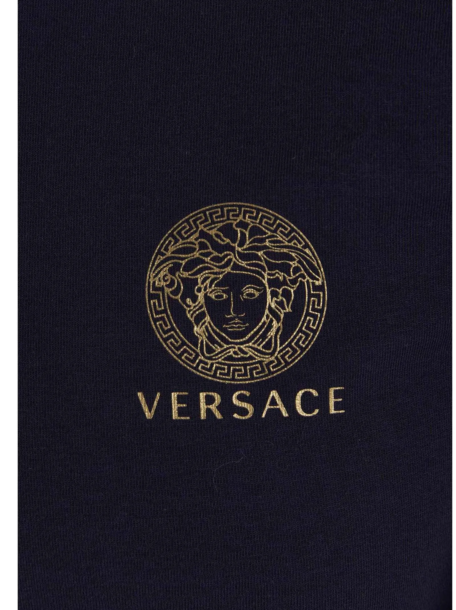 Versace Medusa Printed Crewneck T-Shirt