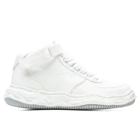 Wayne High OG Sole Washed Canvas Sneaker - White