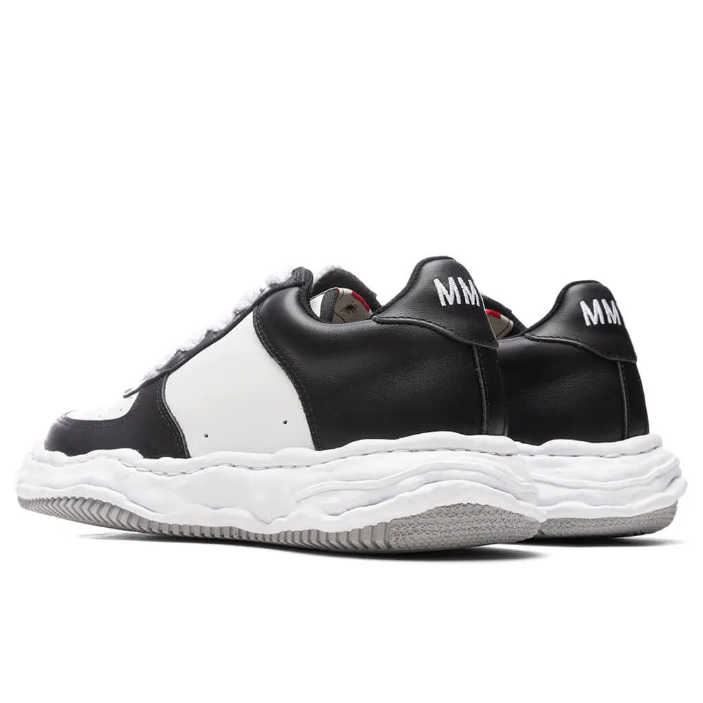 Wayne Low OG Sole Leather Sneaker - Black/White