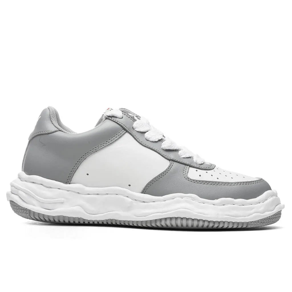 Wayne Low OG Sole Leather Sneaker - Grey/White