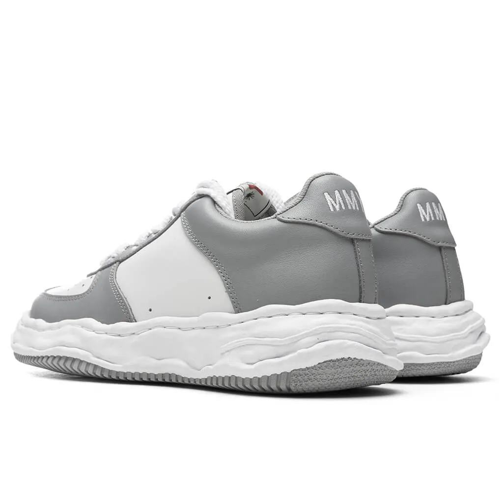 Wayne Low OG Sole Leather Sneaker - Grey/White