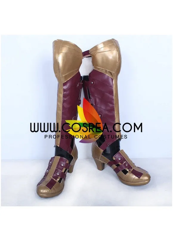 Wonder Woman Movie Version Cosplay Shoes