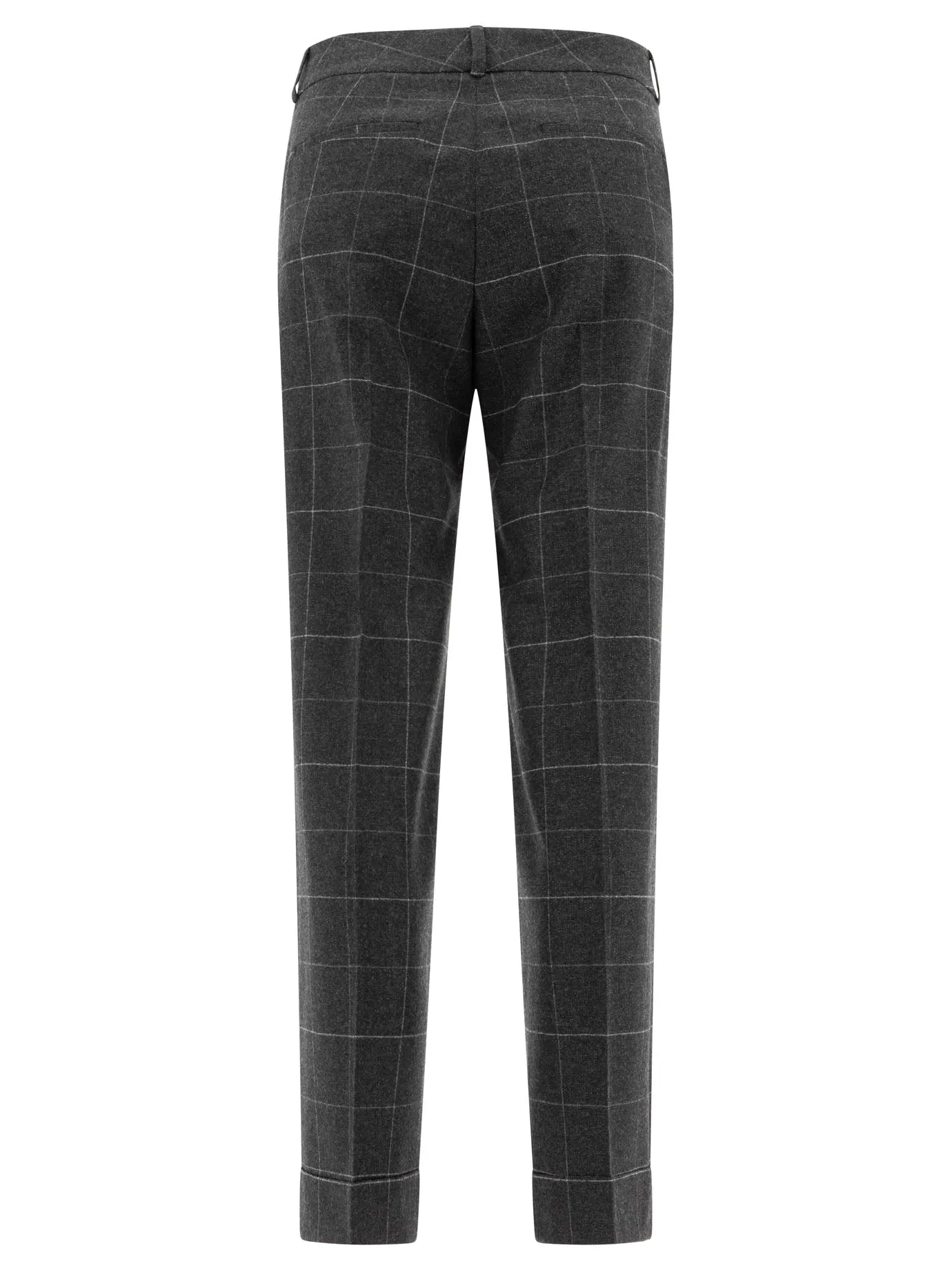 Wool And Cashmere Trousers Grey