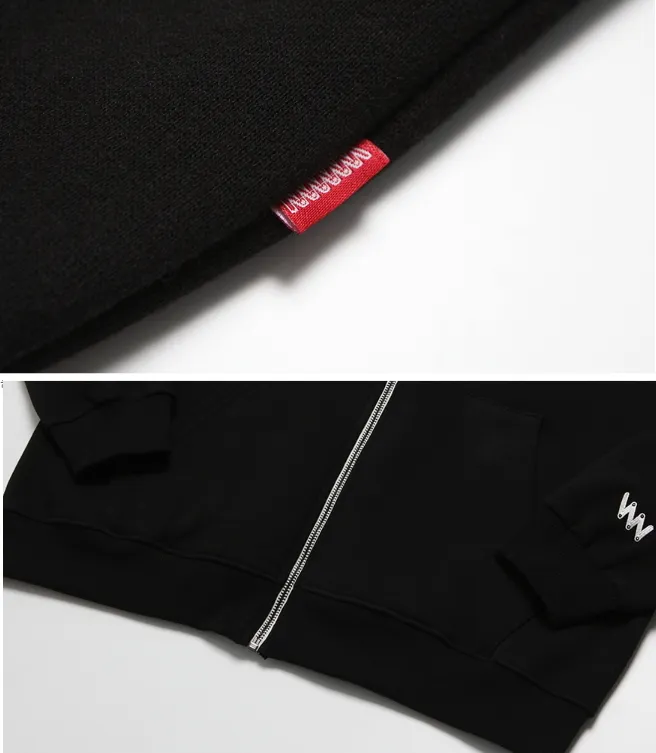 WV PROJECT  |Unisex Street Style Collaboration Long Sleeves Plain Cotton