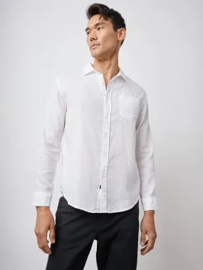 Wyatt Button Down Shirt - White