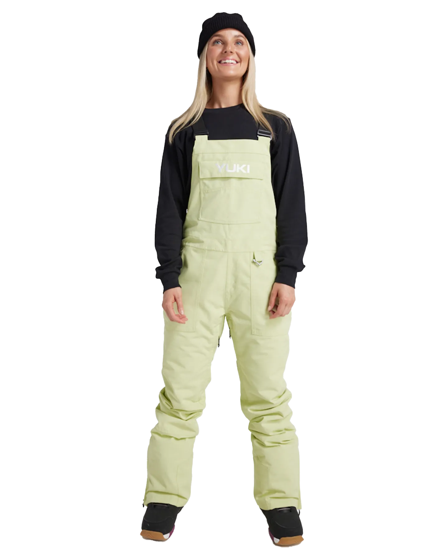 Yuki Threads Brooklyn Snow Bib - Washed Jade